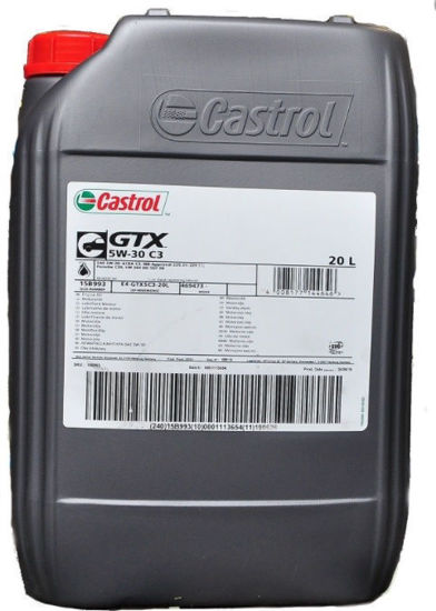 Εικόνα από CASTROL GTX 5W30 C3 20L